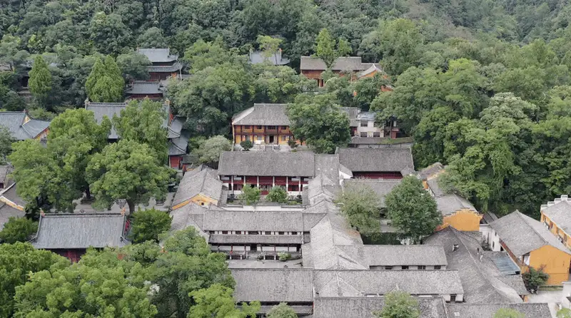 天台山国清寺全貌