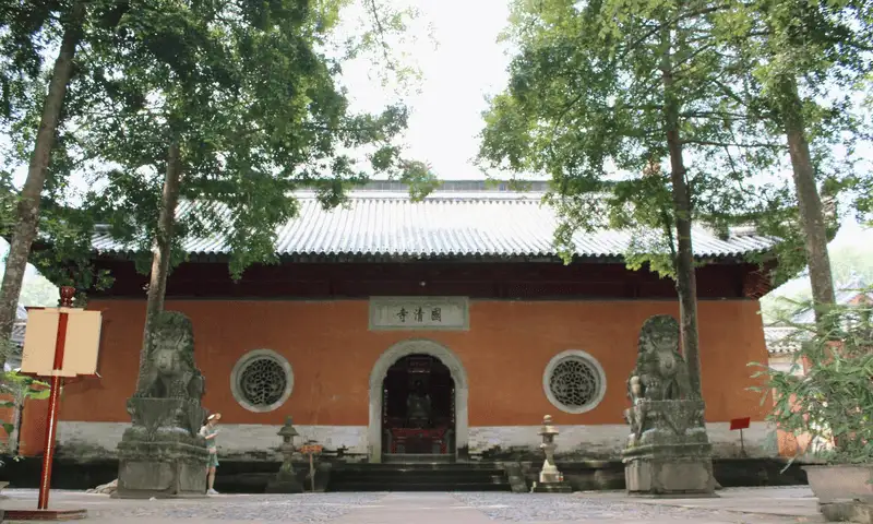 天台山国清寺正门